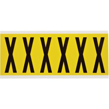 Repositionable Individual Number & Letter Labels