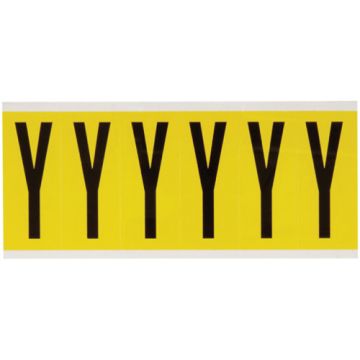Repositionable Individual Number & Letter Labels