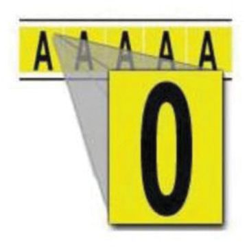 Repositionable Individual Number and Letter Labels