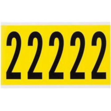 Repositionable Individual Number and Letter Labels