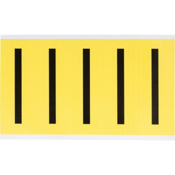 Repositionable Individual Number and Letter Labels