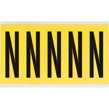 Repositionable Individual Number & Letter Labels