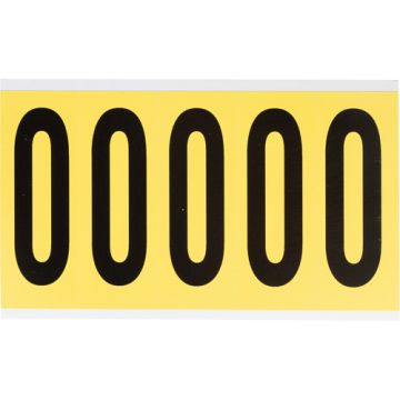 Repositionable Individual Number & Letter Labels
