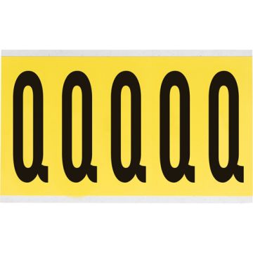 Repositionable Individual Number & Letter Labels