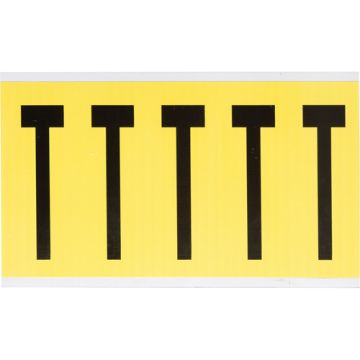 Repositionable Individual Number & Letter Labels