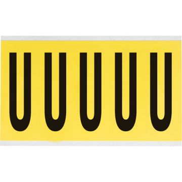 Repositionable Individual Number & Letter Labels