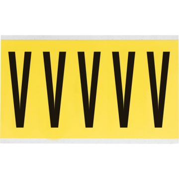 Repositionable Individual Number & Letter Labels