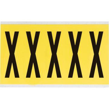 Repositionable Individual Number & Letter Labels