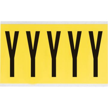 Repositionable Individual Number & Letter Labels
