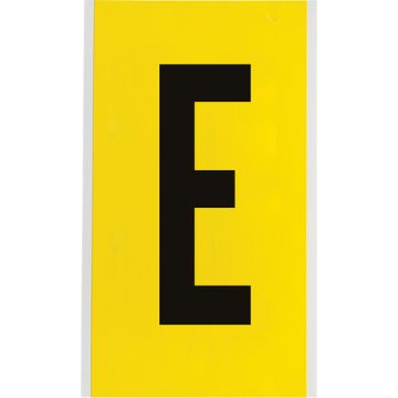 Repositionable Individual Number and Letter Label