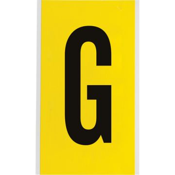 Repositionable Individual Number and Letter Label