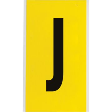 Repositionable Individual Number and Letter Label