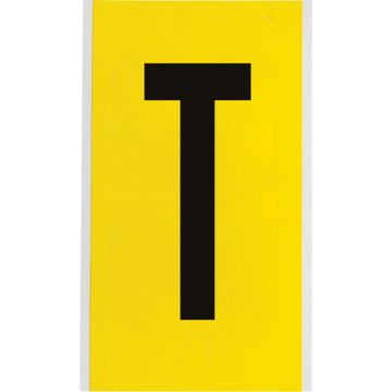 Repositionable Individual Number & Letter Label