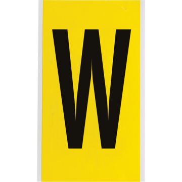 Repositionable Individual Number & Letter Label