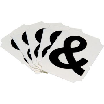 Quick-Align® Individual Gothic Number & Letter Labels