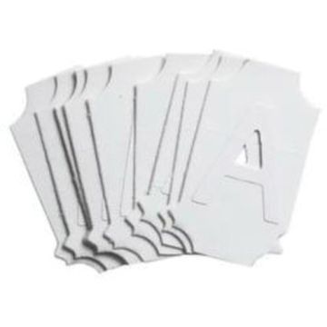 Quick-Align® Individual Gothic Number and Letter Labels