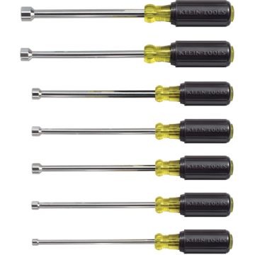 7-Pc. Cushion Grip Nut Driver Sets- 6" SHAFTS