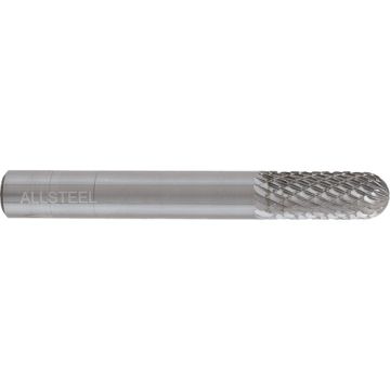 AllSteel™ Cylindrical Round Nose Shape Carbide Burr