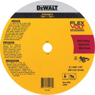 FlexVolt® Metal Cut-Off Wheel