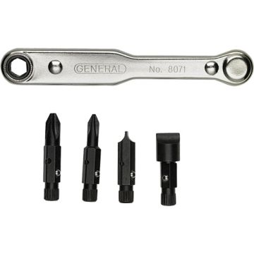 Ratcheting Offset Screwdriver Set