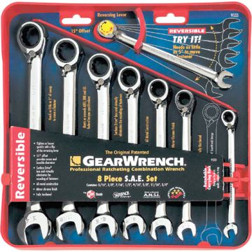 Reversible Wrench Set