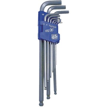 Extra Long Ball Nose Hex Key Set