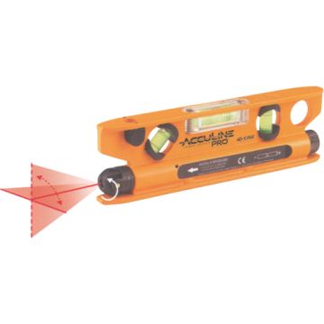 Torpedo Laser Levels, Flat Bottom