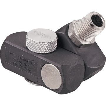 Swivel Connectors with Flow Control