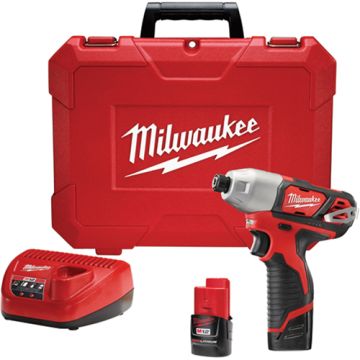 M12™ 1/4" Hex Impact Driver Kit