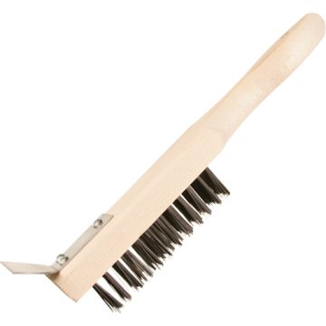 Scratch Brush With Scraper
