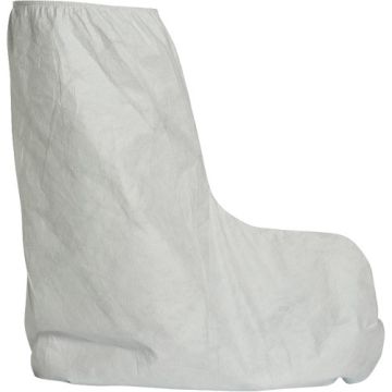Tyvek 400 Boot Cover, 18" High, White, 50 pair