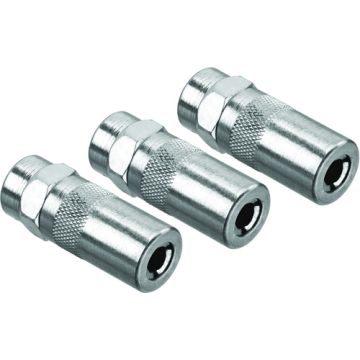 Heavy-Duty 1/8" NPT Grease Gun Couplers