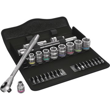 Zyklop Metric Metal Ratchet Set