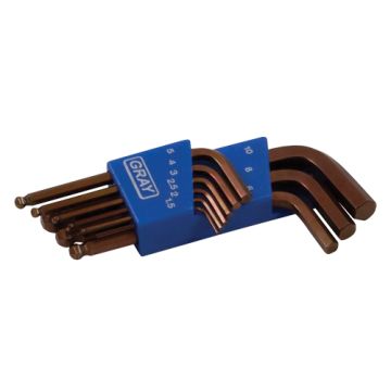 Short Ball End Hex Key Set