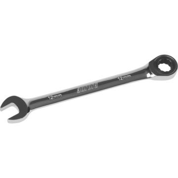 Metric Ratcheting Combination Wrench