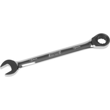 Metric Ratcheting Combination Wrench