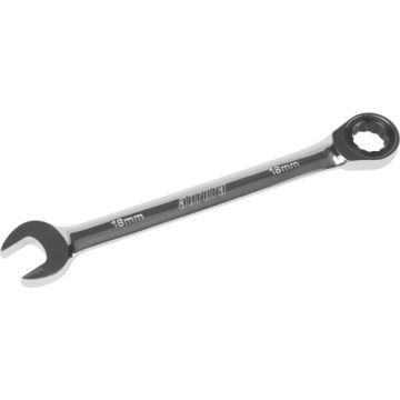 Metric Ratcheting Combination Wrench