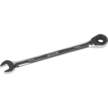 Metric Ratcheting Combination Wrench