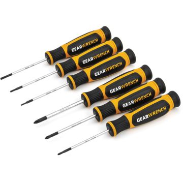 Mini Phillips®/Slotted Dual Material Screwdriver Set