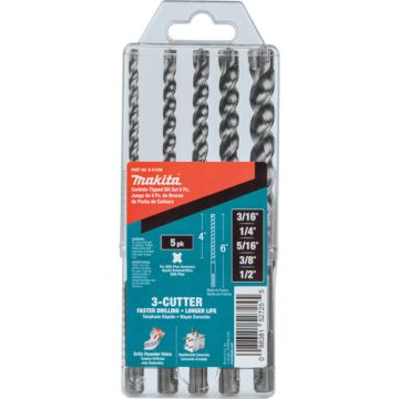 SDS-Plus 3-Cutter Bit Set