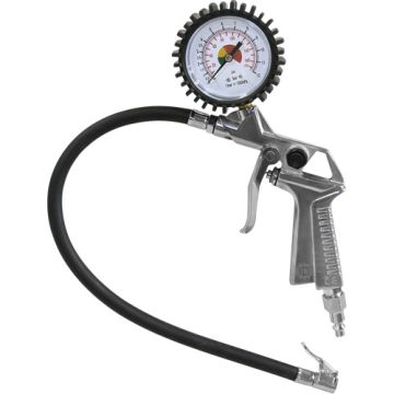 Tire Inflation Gun with Pressure Gauge