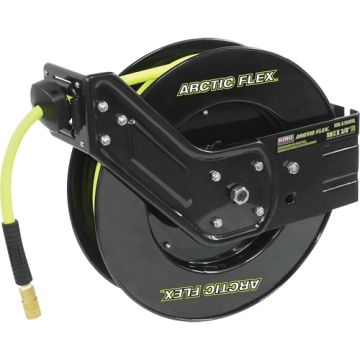 Retractable Hose Reel with Hybrid Polymer Hose