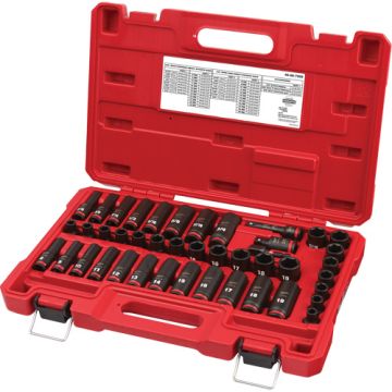 Shockwave™ Impact Duty™ SAE & Metric 6 Point Socket Set