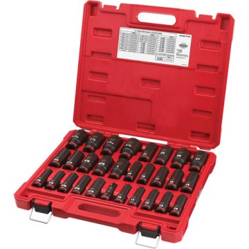 Shockwave™ Impact Duty™ SAE & Metric 6 Point Socket Set