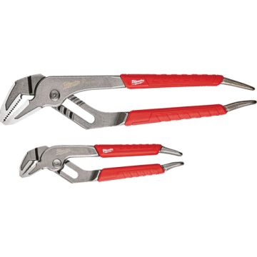 6" & 10" Comfort Grip Straight Jaw Pliers Set