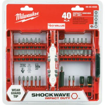 40-Piece Shockwave™ Impact Duty™ Driver Bit Set