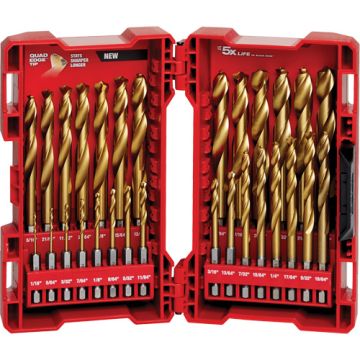 Shockwave™ Red Helix™ Drill Bit Set