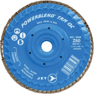 PowerBlend™ TRM QC Trimmable Flap Disc