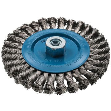 Wide Knotted Wire Wheel Brush