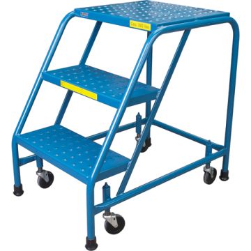 Rolling Step Ladder with Locking Step